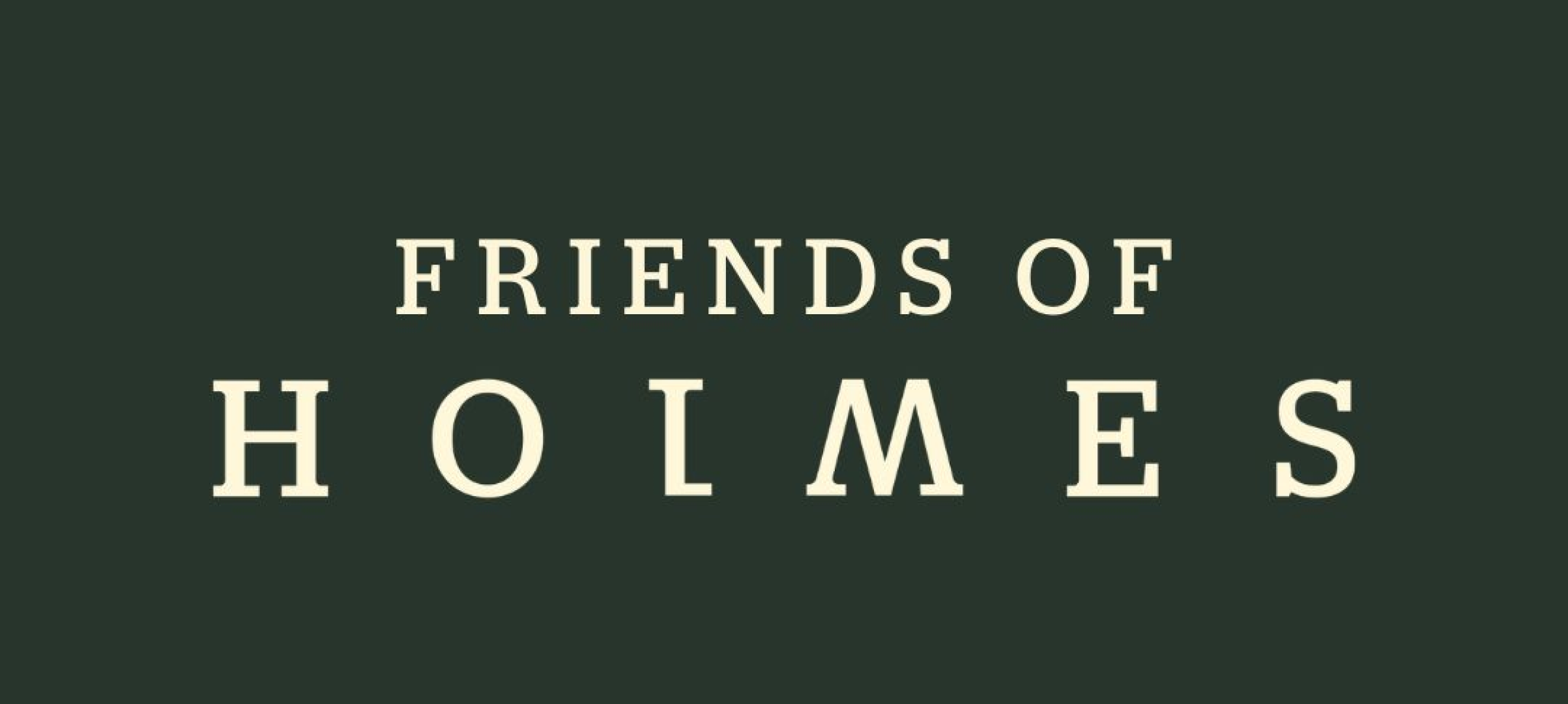 Friends of Holmes landing page logo